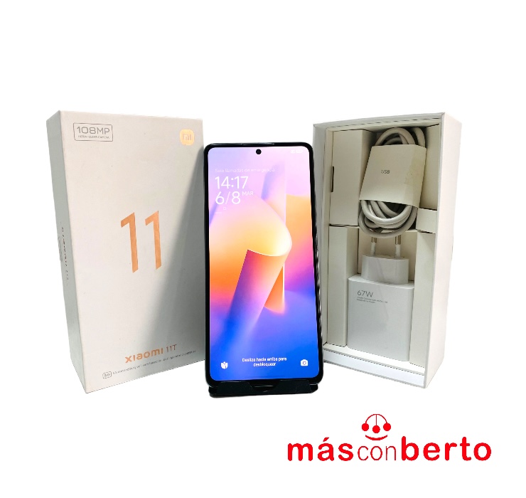 Móvil Xiaomi 11T 256GB Blanco 