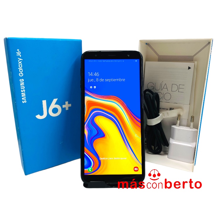 Móvil Samsung J6+ 32GB Negro 