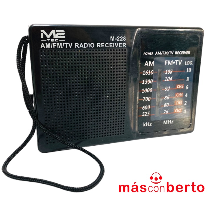 Radio portátil M2 Tec M-228