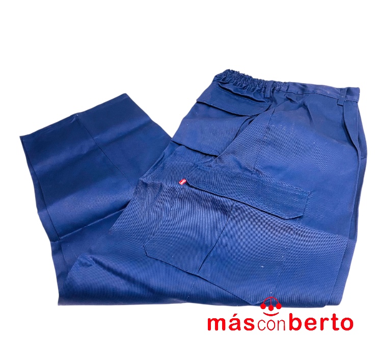 Pantalón trabajo Azul T-46