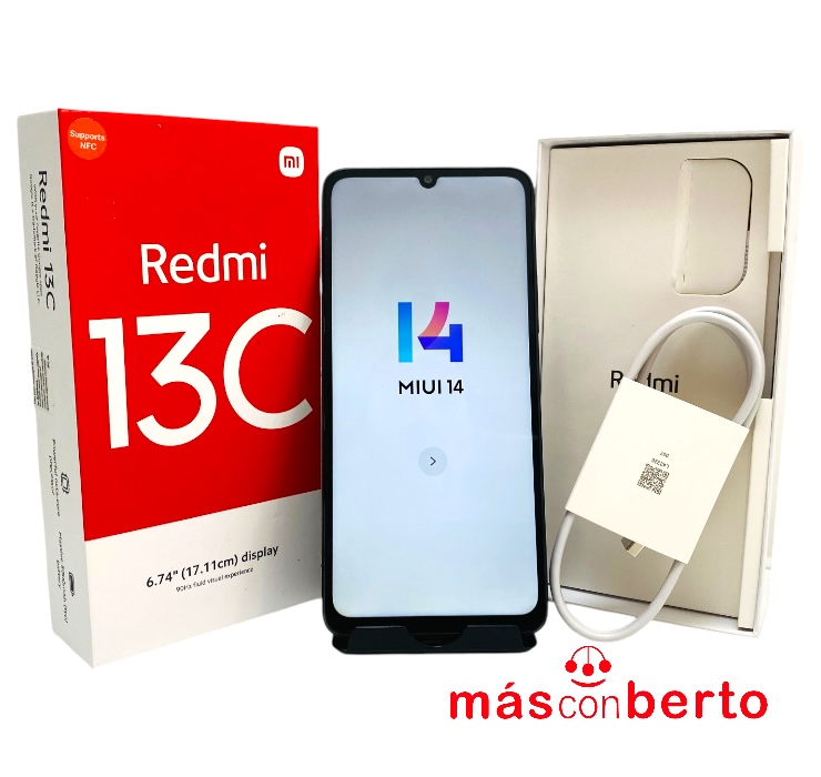 Móvil Redmi 13C 128Gb Negro 