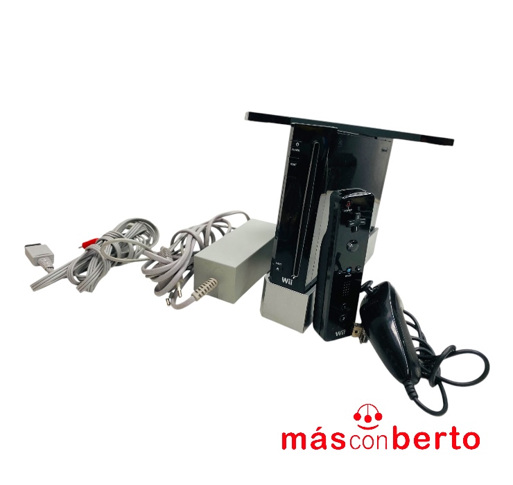 Consola Nintendo Wii Negra 