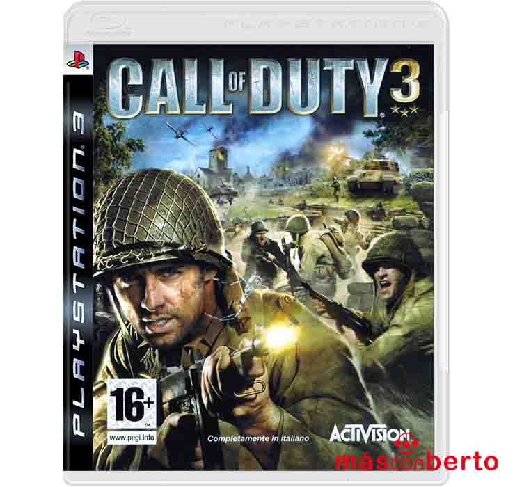 Juego PS3 Call of duty 3