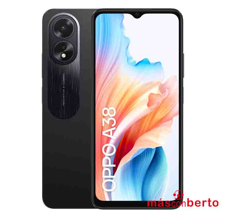 Móvil Oppo A38 128GB Negro...