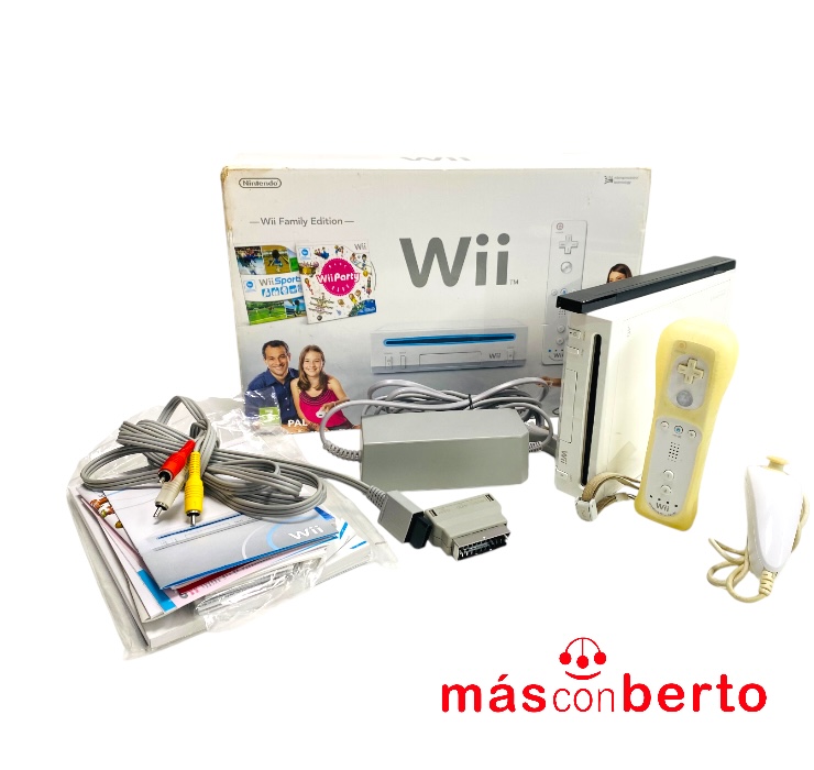 Consola Nintendo Wii + Caja 