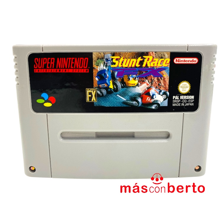 Juego Super Nintendo Stunt...