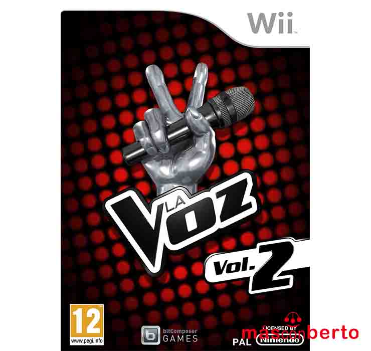 Juego Wii La Voz Vol. 2