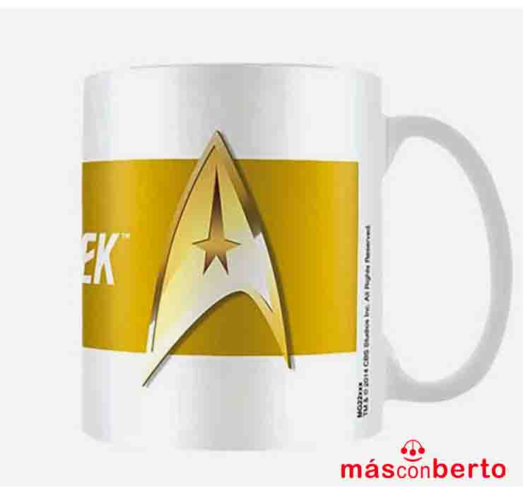 Taza Star trek commmand gold 