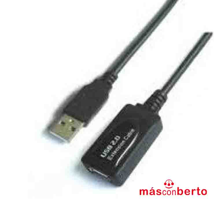 Alargador USB M/H 5M...