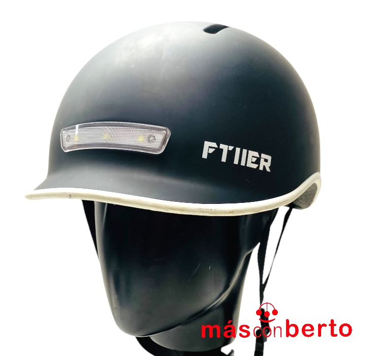 Casco patinete luz Ftiier...