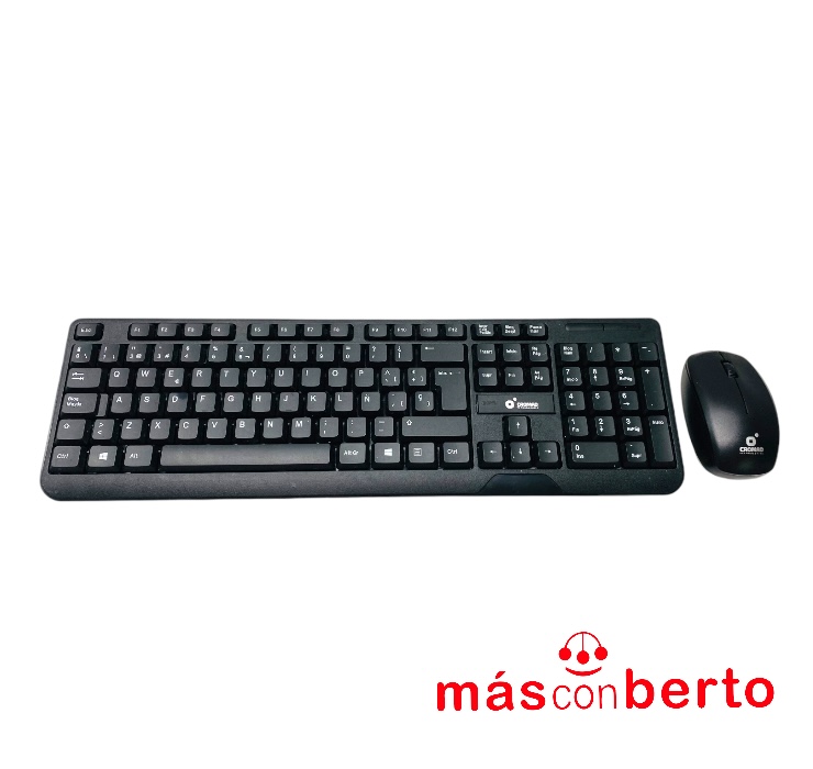 Teclado+ratón inalámbrico...