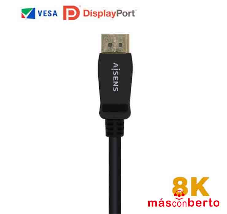 Cable Displayport 2M 1.4 8K...