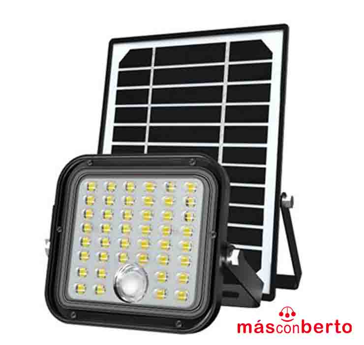 Foco led solar 10W 1500Lm...