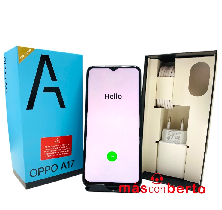 Móvil Oppo A17 64GB Azul 