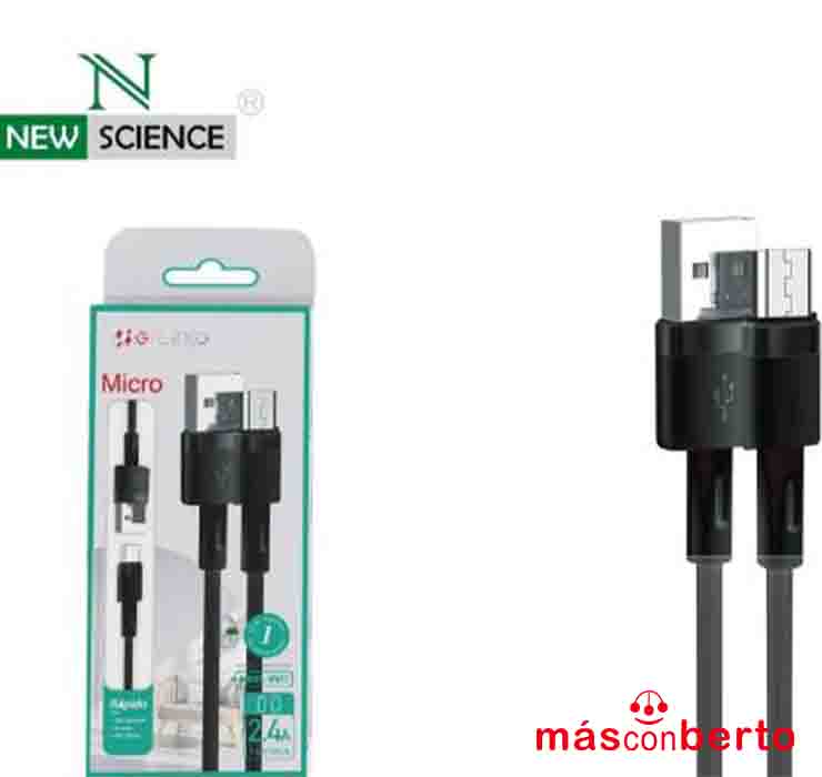 Cable USB Micro USB 3A 1M 