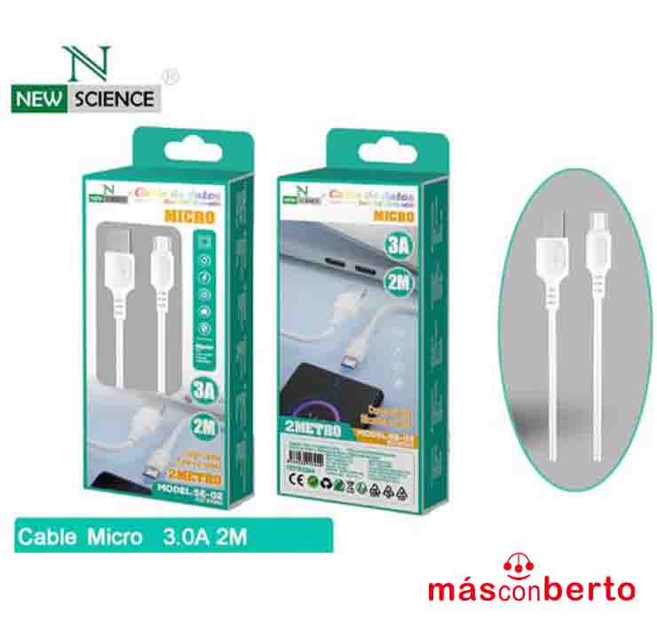 Cable USB Micro USB 3M 3.0...