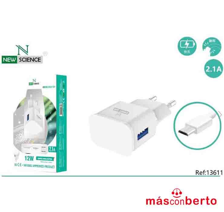 Cargador completo Micro USB...