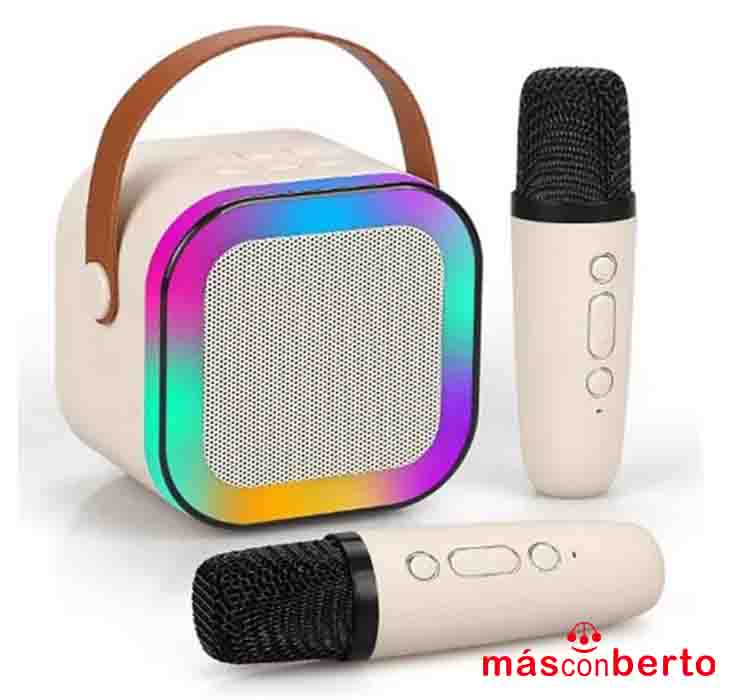 Altavoz bluetooth karaoke...