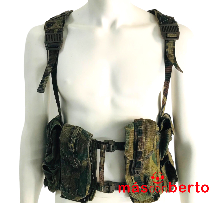 Chaleco táctico de camuflaje