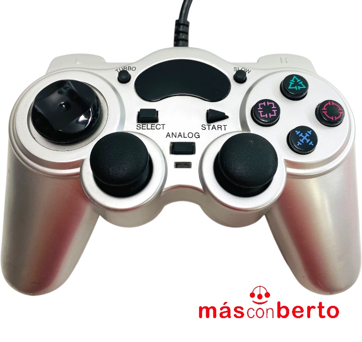 Mando Compatible PS1/PS2 Gris