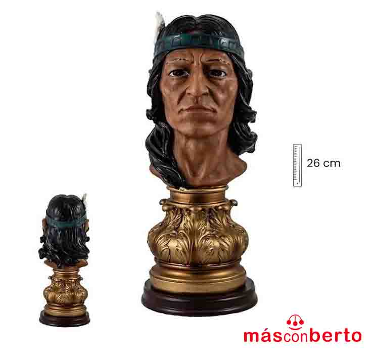 Busto Guacaipuro 26 cm