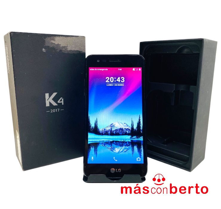 Móvil LG K4 8 Gb Negro