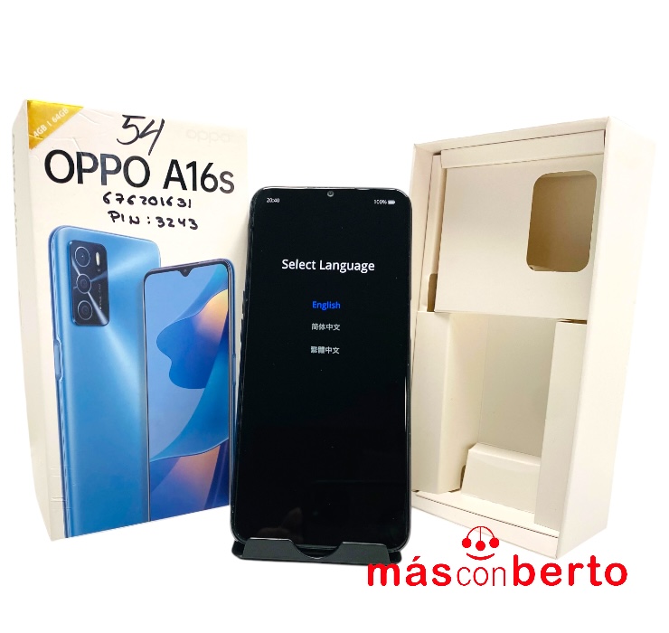 Móvil Oppo A16S 32Gb Azul 