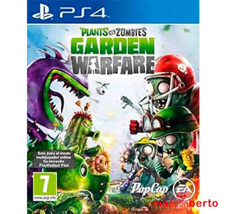 Juego PS3 Plants vs....