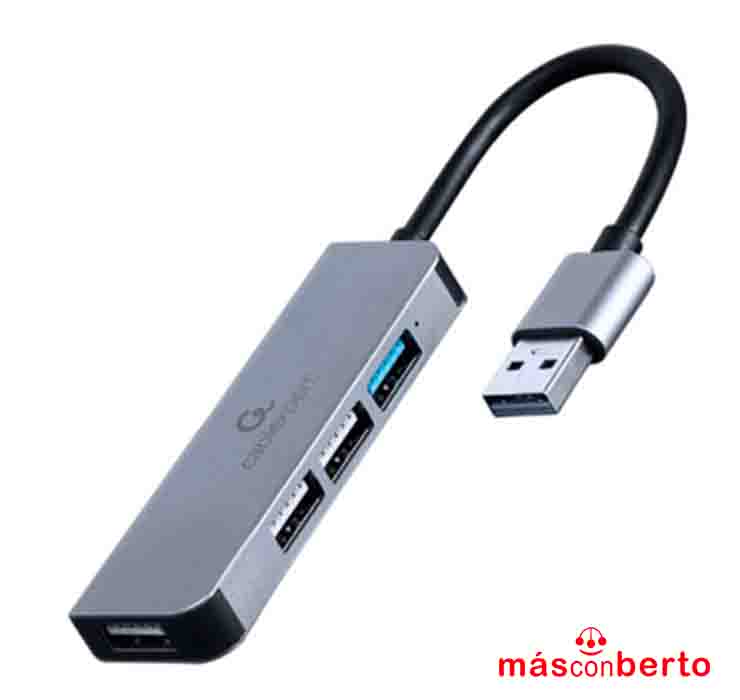 Hub Usb De 4 Puertos 1 X...