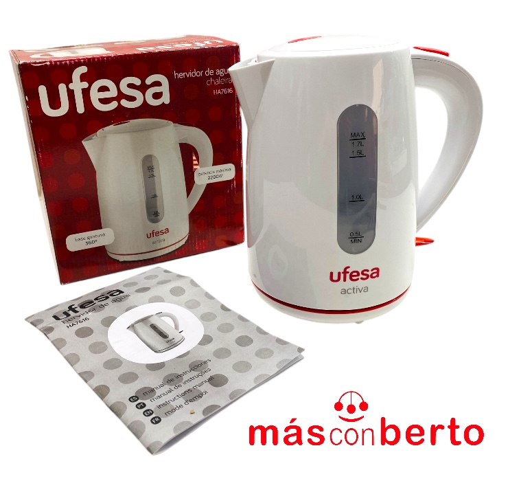 Hervidor Ufesa HA7616 2200W