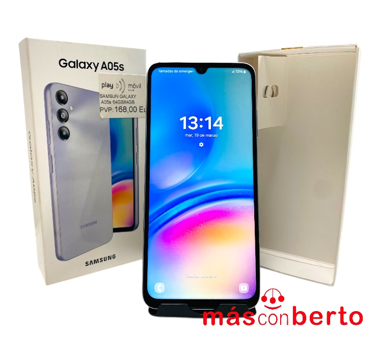 Móvil Samsung A05s 64Gb Plata 