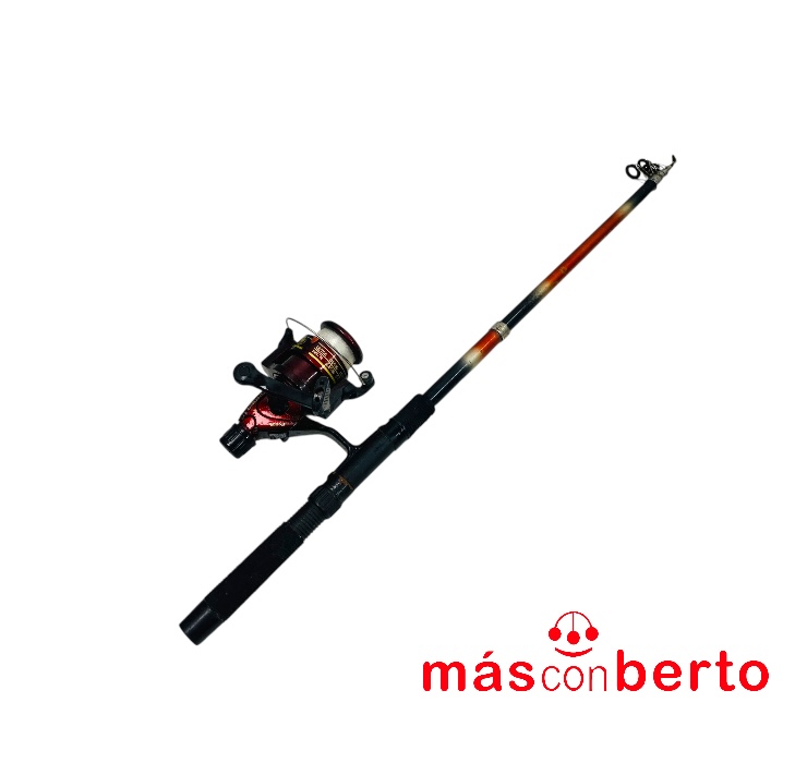 Caña Daiwa 576M-210 + carrete 