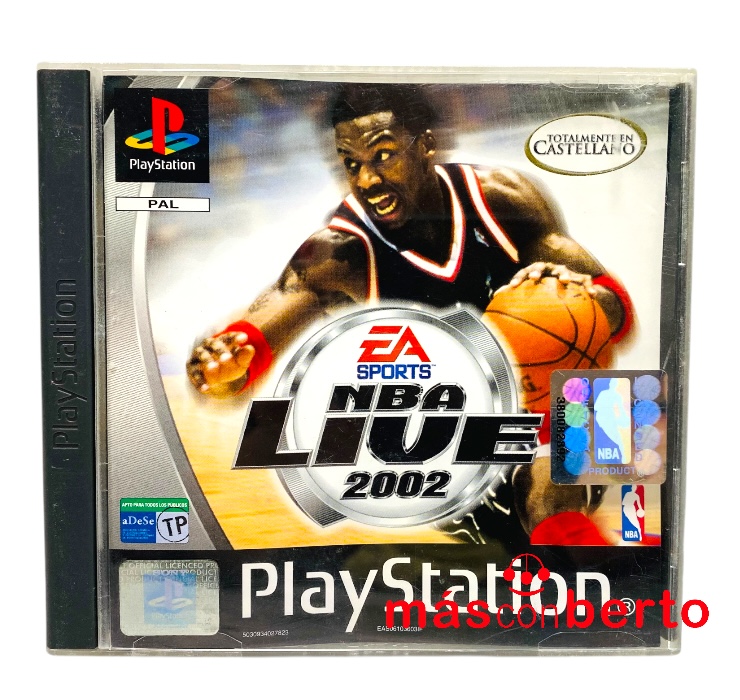 Juego PS1 NBA Live 2002