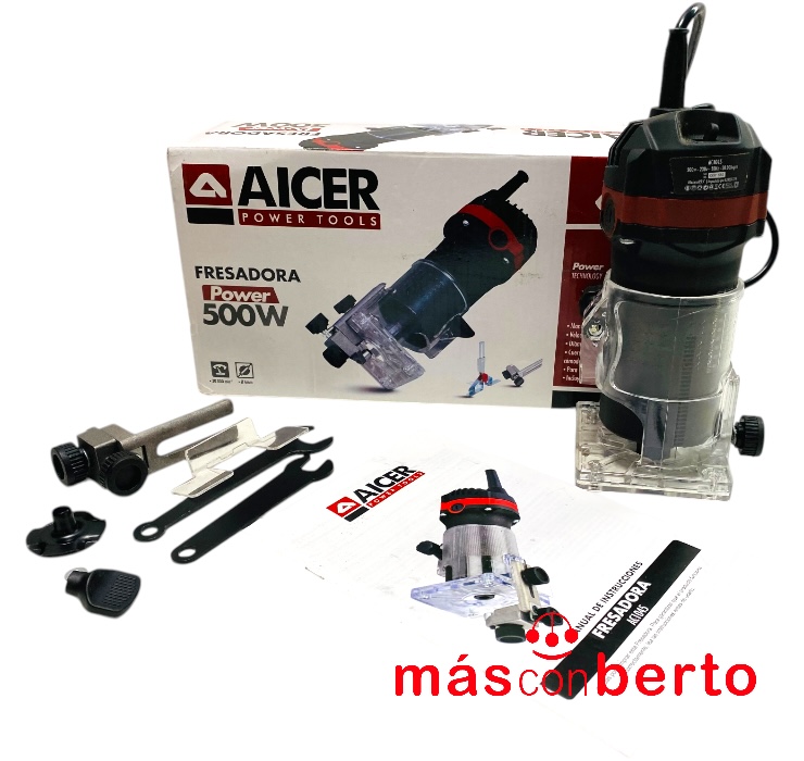Fresadora Aicer 500W USADA 
