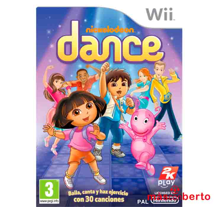 Juego Wii Nickelodeon Dance