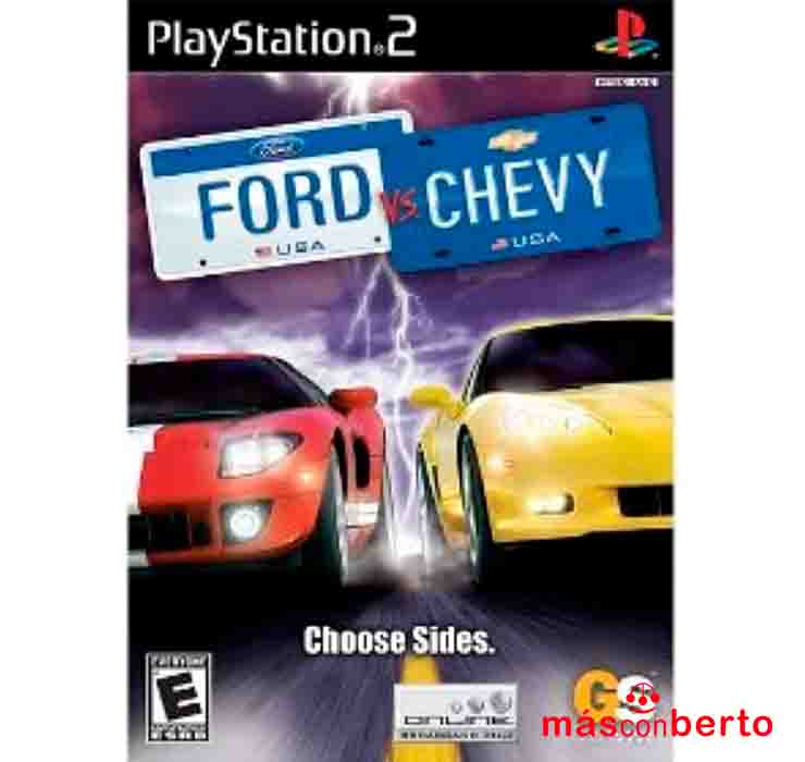 Juego PS2 Ford vs. Chevy