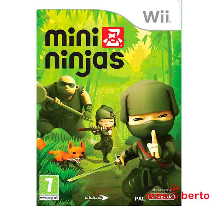 Juego Wii Mini Ninjas