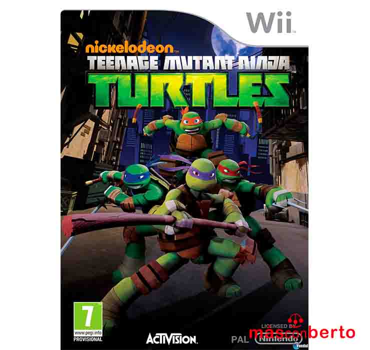 Juego Wii Teenaje mutant...