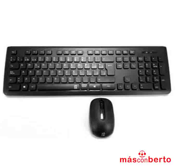 Teclado+ratón inalámbrico...