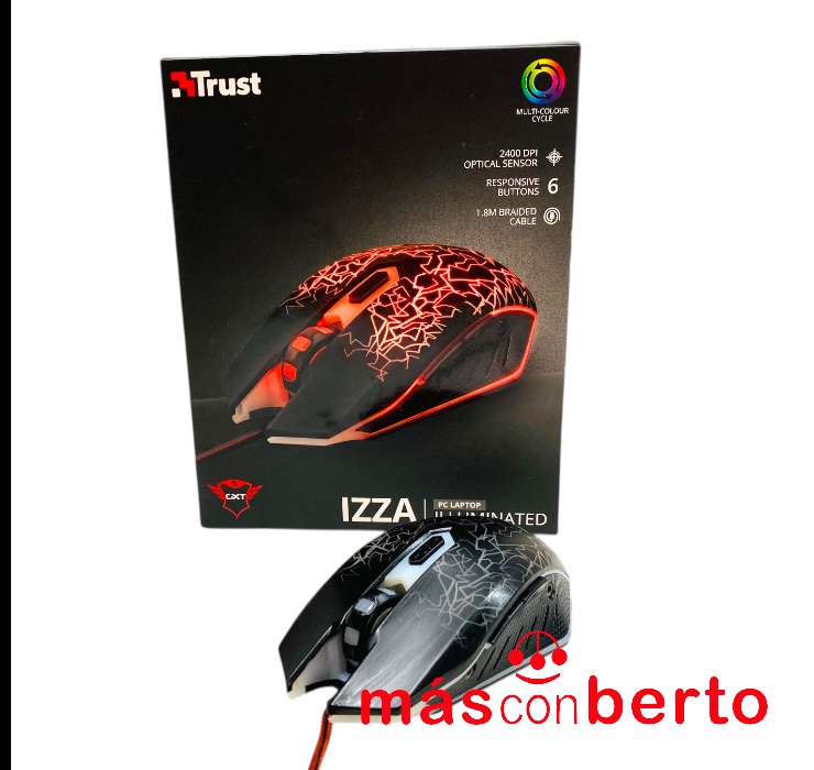 Ratón Gaming Trust Izza...