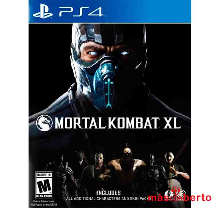 Juego PS4 Mortal Kombat XL