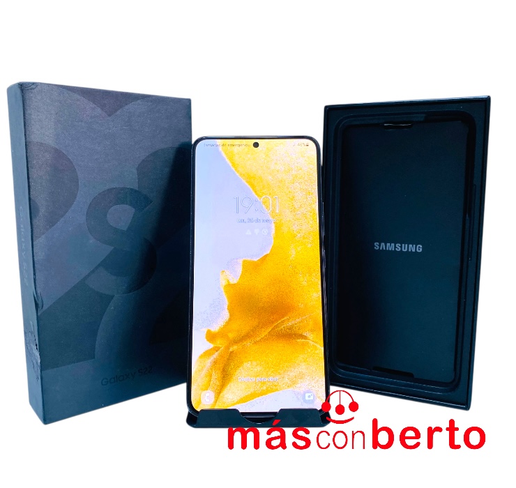 Móvil Samsung S22 128Gb Negro 