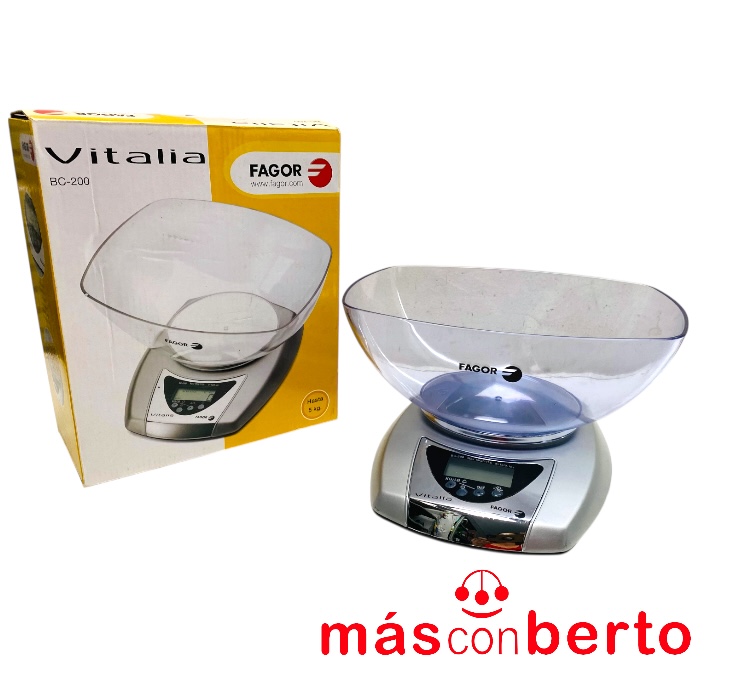 Báscula de cocina Fagor...