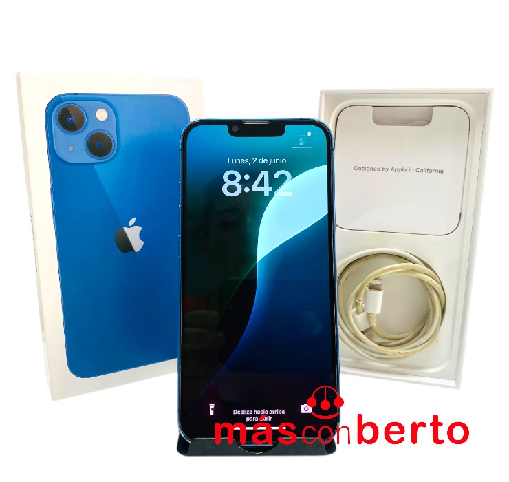 Móvil Iphone 13 128Gb Azul 