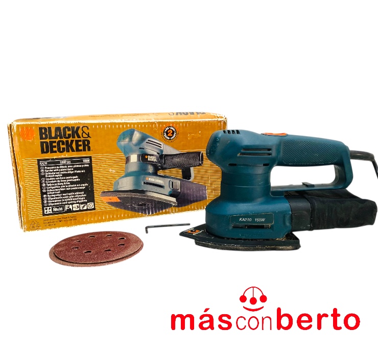 Lijadora Black and Decker...