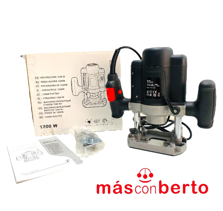 Fresadora MR1 KZ3-8 1200W 