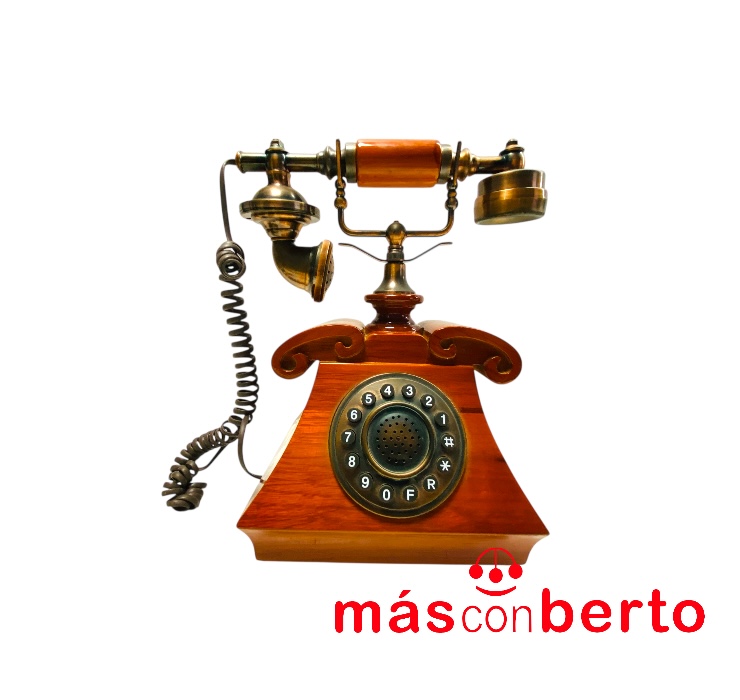 Teléfono fijo estilo retro...