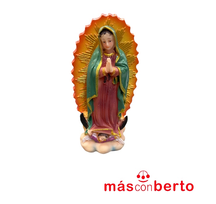 Imagen Virgen Guadalupe 15CM