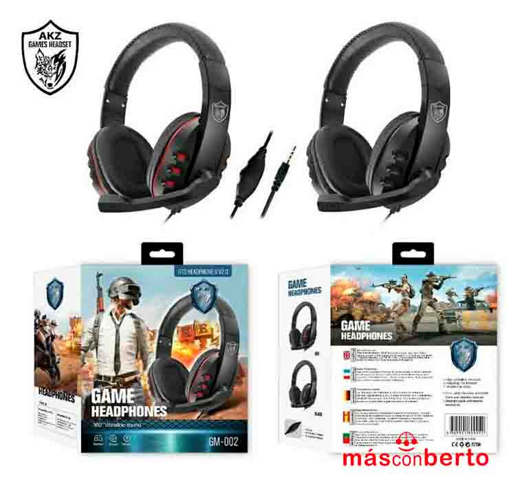 Auriculares Gaming GM-002