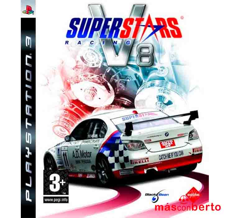 Juego PS3 Superstars Racing V8